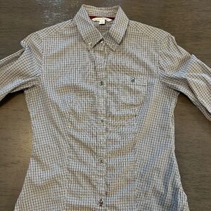 Women's Banana Republic Multi Check Shirt